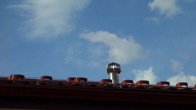 Air turbine, air conditioning on the roof