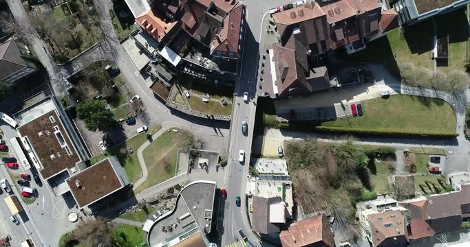 &Uuml;ber Aarberg's D&auml;cher