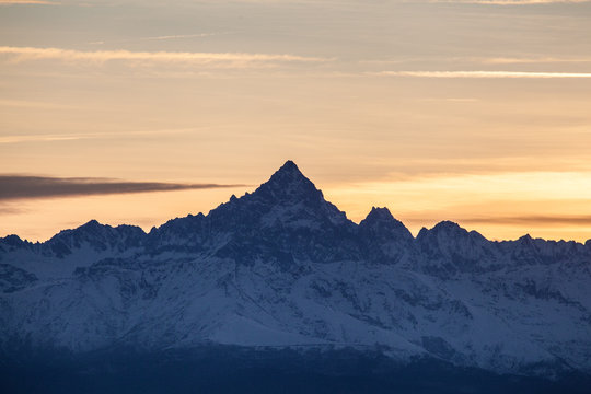 Rocciamelone Sunset