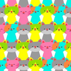 seamless cat pattern