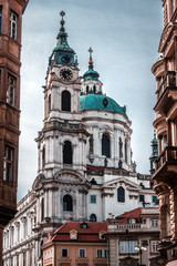 Fototapeta na wymiar A beautiful church in Prague