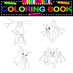 bat coloring book