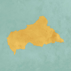 Illustration d'une carte texturée de la République Centrafricaine