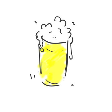 グラスから泡が溢れるビール アルコール ジュース 飲み物のゆるいオシャレイラスト Stock Illustration Adobe Stock グラスから泡が溢れるビール アルコール ジュース 飲み物のゆるいオシャレイラスト Stock Illustration Adobe Stock
