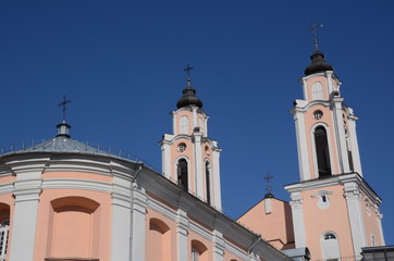 Jesuit Church in Kaunas in Lithuania 