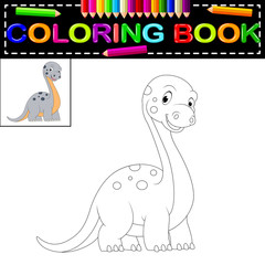 dinosaur coloring book