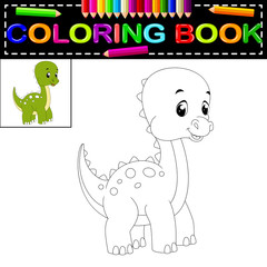 dinosaur coloring book