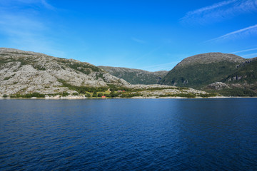 Fototapeta na wymiar Norwegen Fjordlandschaft