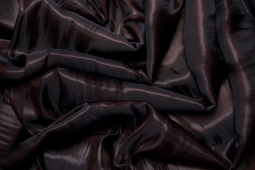 Obraz premium Organtyna is a shiny material which is a material suitable for outfits that are supposed to emphasize status and success. 