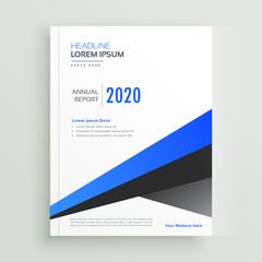 Obraz premium geometric brochure design vector template