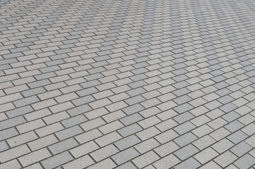 Outdoor street floor tile background seamless and texture