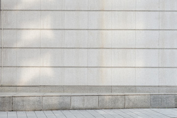 street wall background ,Industrial background, empty grunge urban street with warehouse brick wall
