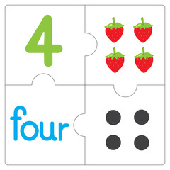 The jigsaw puzzle number-4