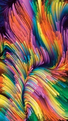 Zelfklevend Fotobehang Realms of Liquid Color © agsandrew