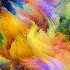 Obraz na płótnie Canvas Colorful Paint Artificial