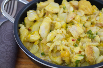 poêlée de poissons