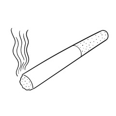 vector of cigarette