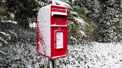 Post Box in the snow