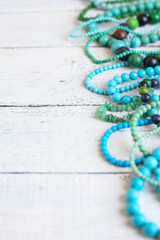 colorful beads background