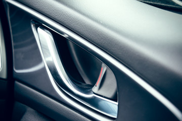 door handle in the car
