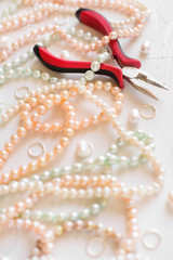 colorful beads background