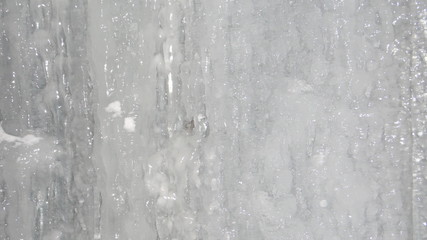 The texture of the ice and snow.