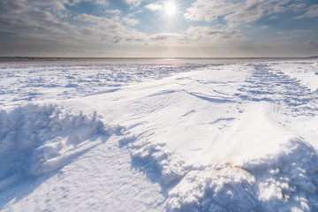 Sonnenuntergang an der Nordsee II