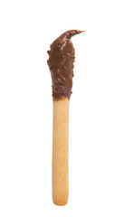 stick with chocolate glaze