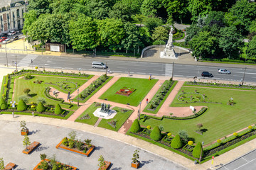 jardin de la mairie de Calais