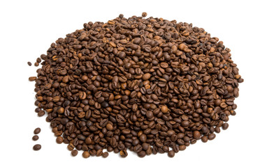 coffee beans isolated