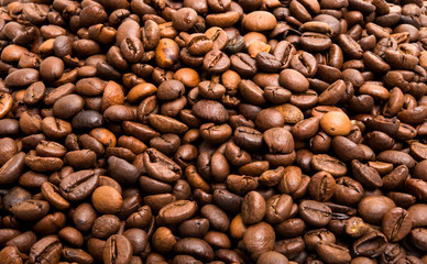 coffee beans closeup