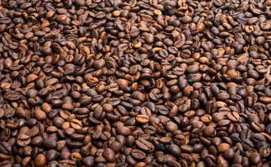 coffee beans closeup