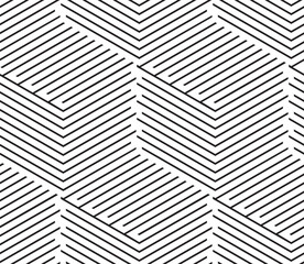 Vector seamless simple background abstract geometric lines patte