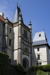 Fototapeta premium Zleby castle, Czech Republic