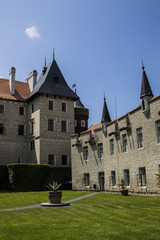 Fototapeta na wymiar Zleby castle, Czech Republic