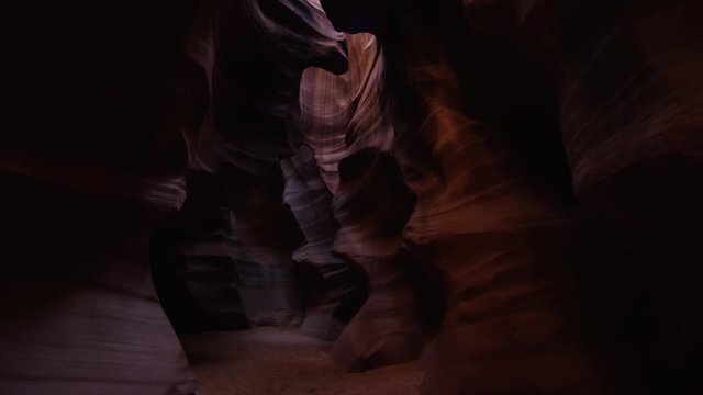 Antelope Canyon's narrow corridor