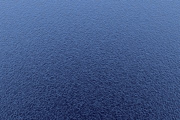 Blue texture of frost on the glass