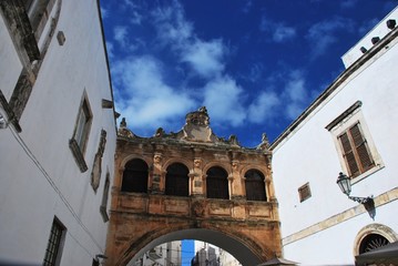 Ostuni in the Apulia region, Italy