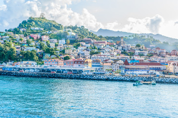 Grenada shoreline