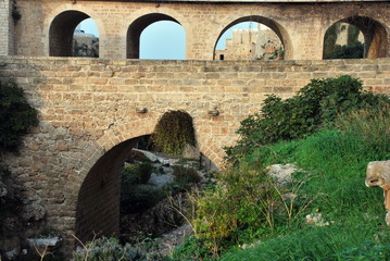 Bridge in Polignano a Mare, Italy