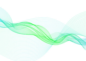 Vector illustration. Light bright colors linear wavy lines for backdrop. Abstract background.
