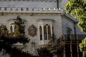 Hluboka nad Vltavou (in German Frauenberg) palace