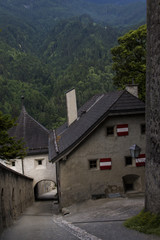 Fototapeta na wymiar Hohenwerfen castle in Austria