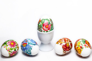 Decorated Easter eggs