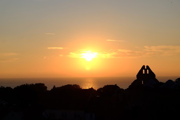 Sunset in Visby