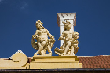 Fototapeta na wymiar Castle Lednice in Moravia, Czech Republic