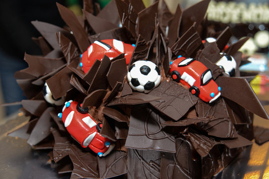 Boys Birthday Cake Car