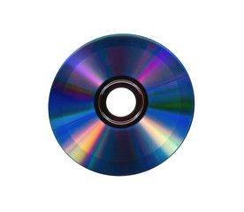 Cd isolated on white