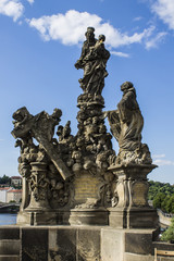 Fototapeta na wymiar Old downtown of Prague