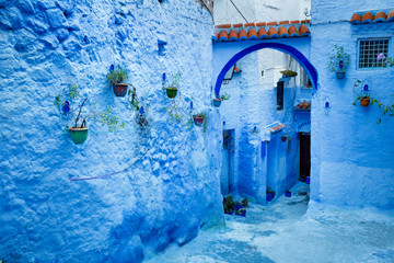 Blue city of Chefchaouen Morocco